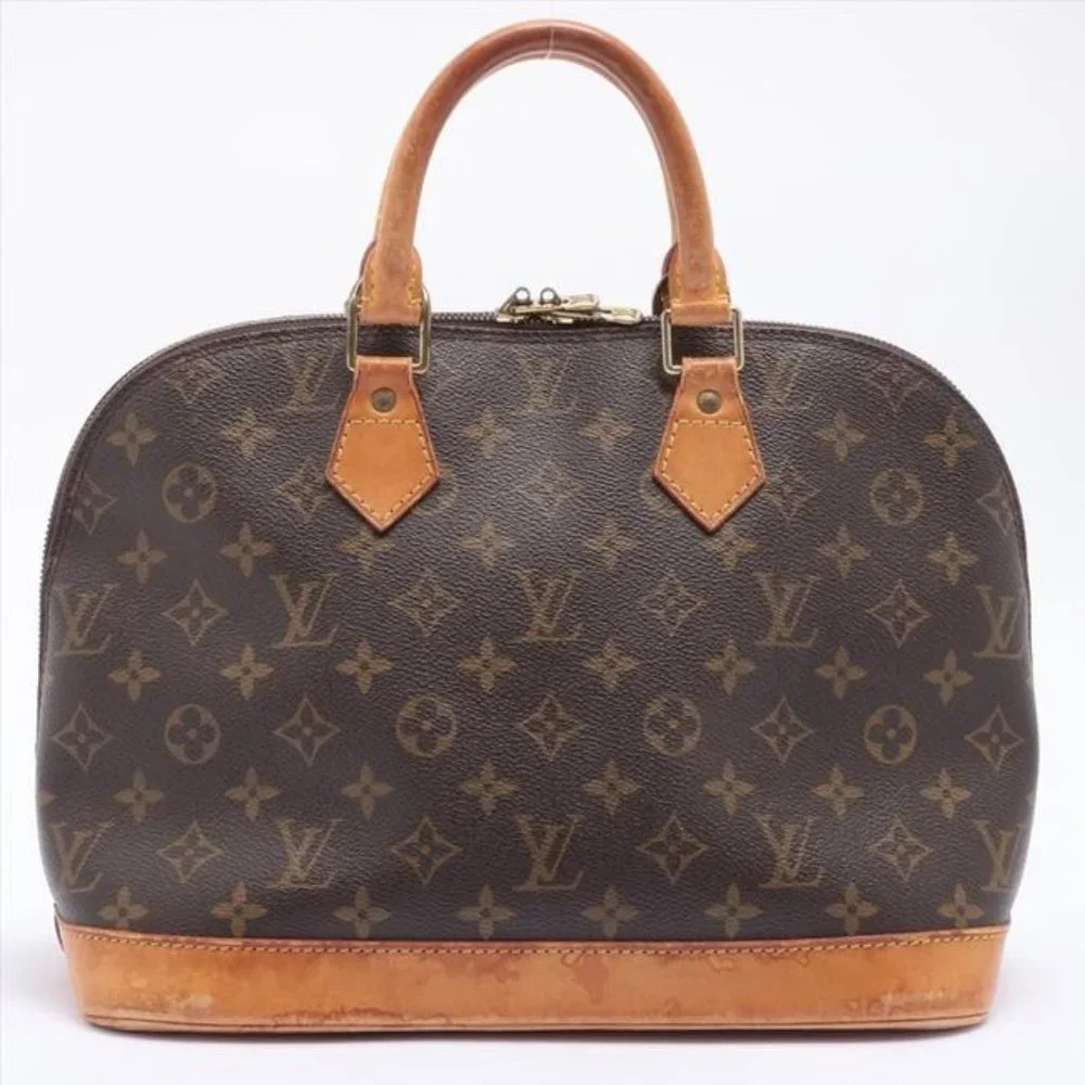 Louis Vuitton Alma Pm Brown Monogram Canvas Tote - Picture 10 of 12